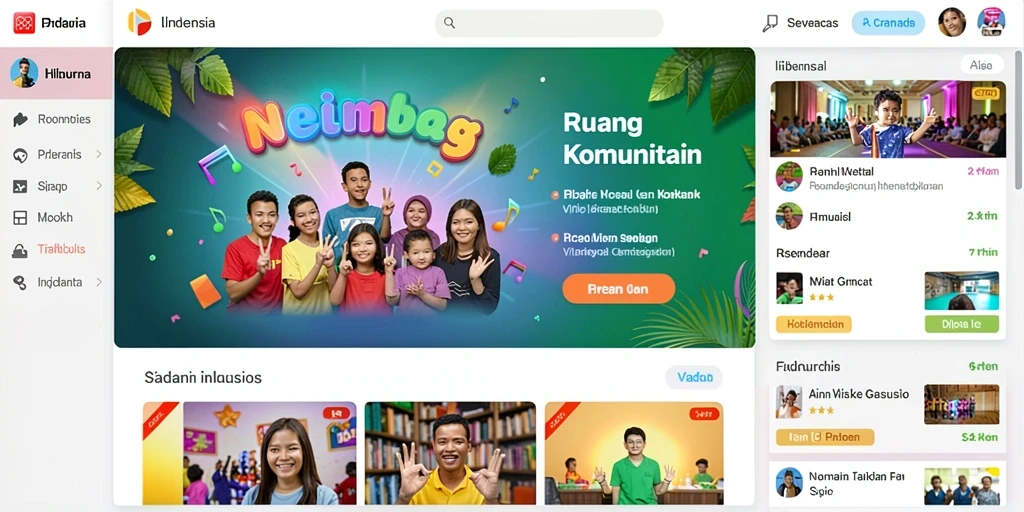Tampilan antarmuka yang menarik dan mudah digunakan.
