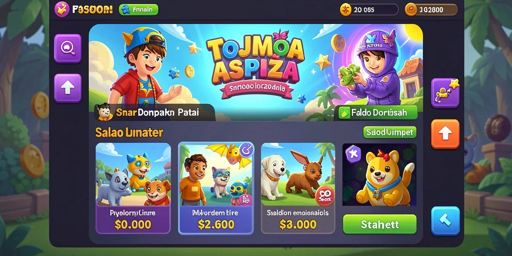 Tampilan antarmuka yang menarik dan user-friendly.