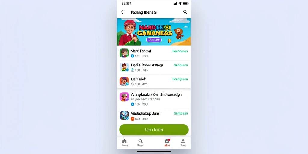 Tampilan antarmuka yang menarik dan intuitif.
