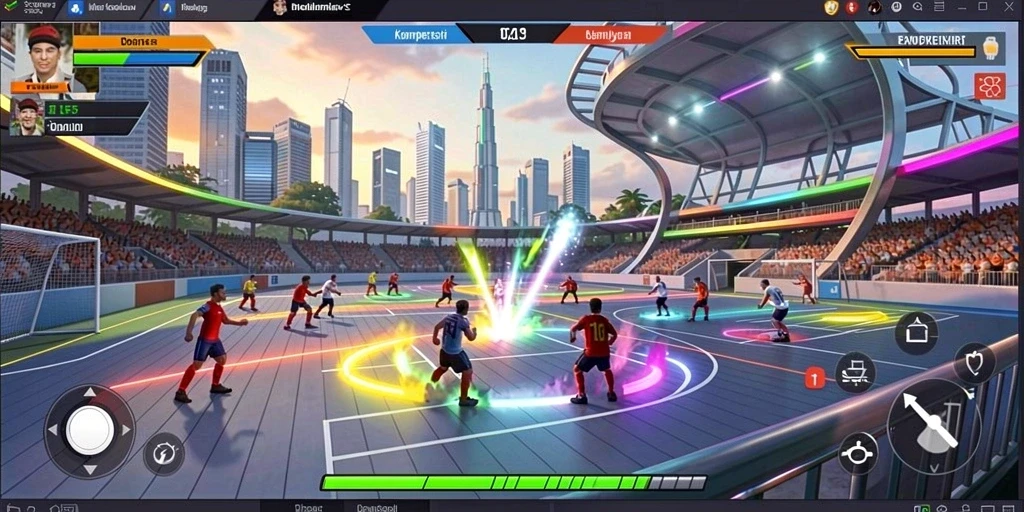 Tangkapan layar menampilkan grafis apik dalam game.