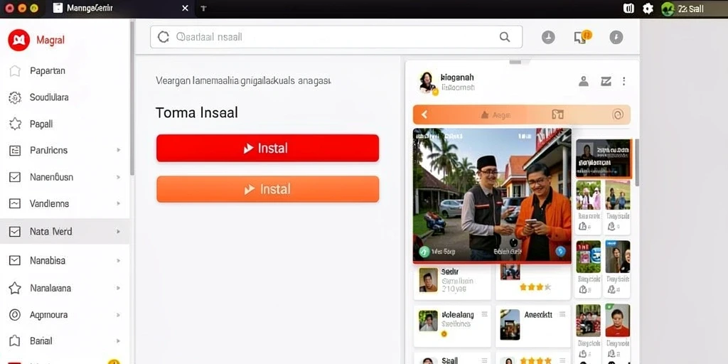 Tampilan antarmuka yang menarik dan mudah dinavigasi.