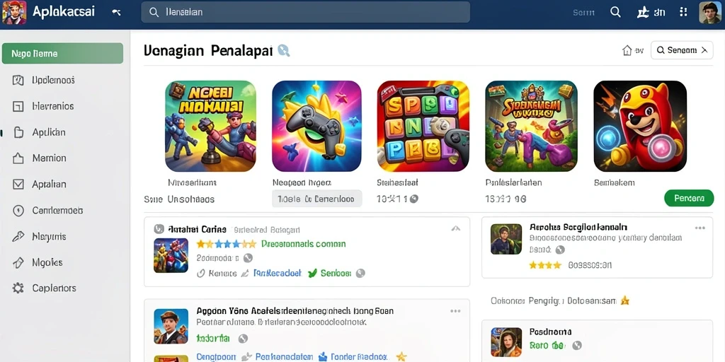 Tampilan antarmuka yang menarik dan mudah digunakan.