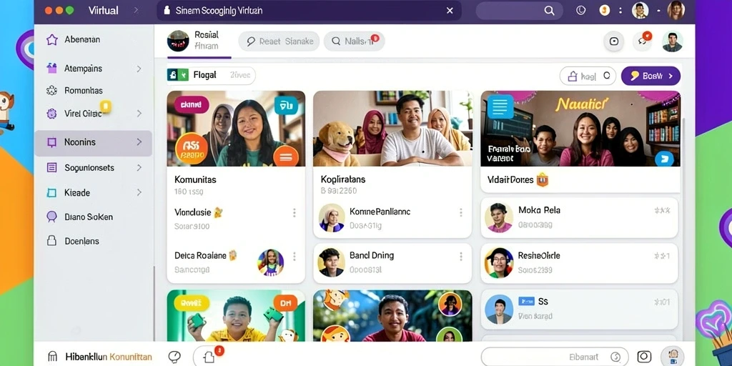 Tampilan layar utama MASBRO12 yang menawan.