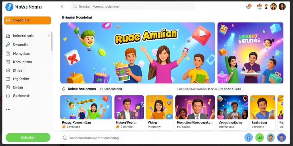 Tampilan antarmuka yang menarik dan ramah pengguna.