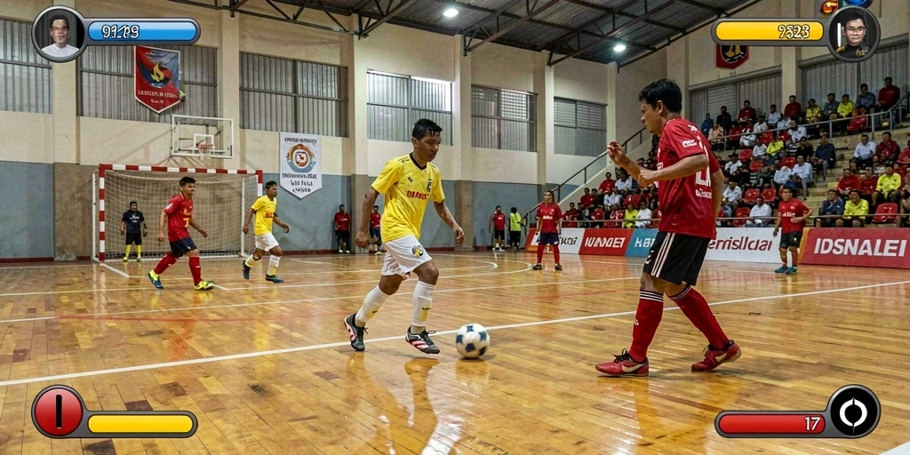 Tampilan layar utama yang mengesankan.