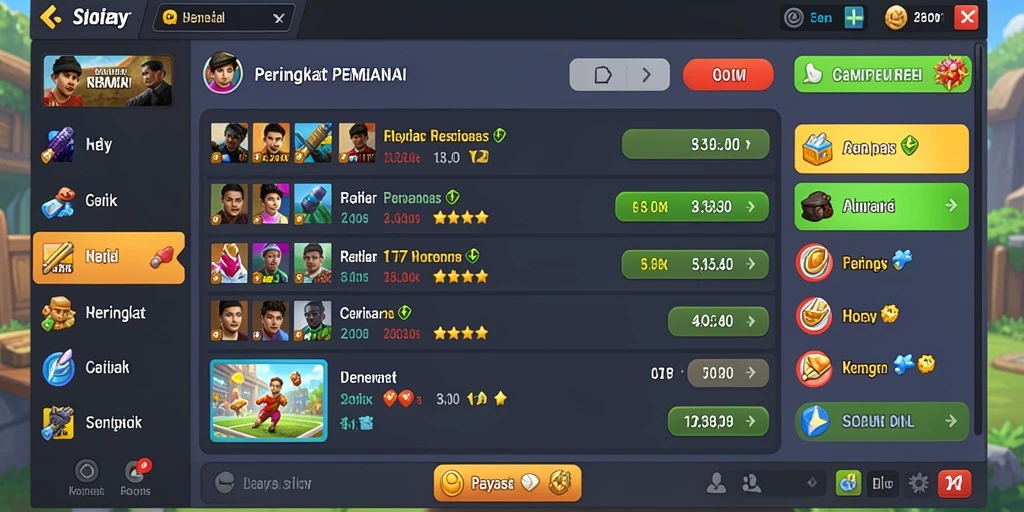 Tampilan antarmuka RPLOOT yang menarik dan ramah pengguna.