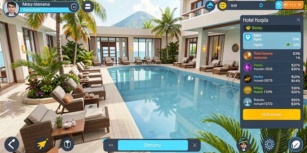 Screenshot menampilkan karakter utama dalam aksi seru.
