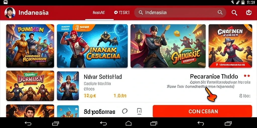Screenshot menampilkan grafis yang memukau dan detail lingkungan.