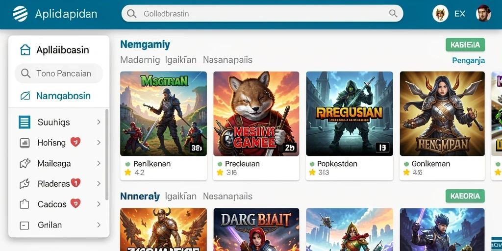 Tampilan antarmuka yang ramah pengguna.